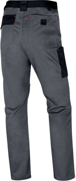 Slika Radne pantalone MACH 2 siva boja L veličina – 7 džepova, elastični struk